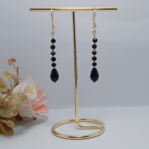 Aros “Destello Ébano”